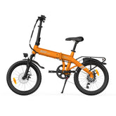 PVY Z20 PRO EVO Electric Bike - 250W Motor 36V14.5AH Battery 20 Inch Tires Mechanical Disc Brakes - Orange